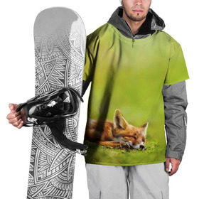 Накидка на куртку 3D с принтом Лисичка спит в Кировске, 100% полиэстер |  | Тематика изображения на принте: fox | животное | зверь | красивая | лес | лис | лиса | лисенок | лисица | лисичка | мех | патрикеевна | песец | плутовка | прикольная | природа | рыжая | рыжий цвет | сказка | хвост | хитрая | хищник