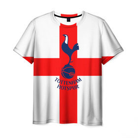 Мужская футболка 3D с принтом Tottenham в Кировске, 100% полиэфир | прямой крой, круглый вырез горловины, длина до линии бедер | 3d | english | fc | football | new | tottenham | tottenham hotspur | англия | британия | логотип | лондон | новые | популярные | прикольные | тоттенхэм | тоттенхэм хотспур | фк | флаг | футбол | футбольный клуб