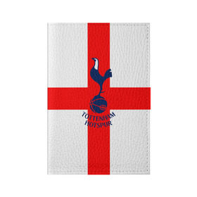 Обложка для паспорта матовая кожа с принтом Tottenham в Кировске, натуральная матовая кожа | размер 19,3 х 13,7 см; прозрачные пластиковые крепления | 3d | english | fc | football | new | tottenham | tottenham hotspur | англия | британия | логотип | лондон | новые | популярные | прикольные | тоттенхэм | тоттенхэм хотспур | фк | флаг | футбол | футбольный клуб