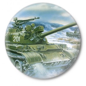 Значок с принтом Наступления в Кировске,  металл | круглая форма, металлическая застежка в виде булавки | Тематика изображения на принте: 