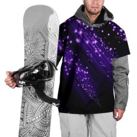 Накидка на куртку 3D с принтом Twinkle в Кировске, 100% полиэстер |  | Тематика изображения на принте: 3d | абстракция | блеск | линии | лучи | огоньки | полосы | прикольные | пятна | свет | темный | фиолетовый | яркие