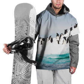 Накидка на куртку 3D с принтом Пингвины на айсберге в Кировске, 100% полиэстер |  | айсберг | антарктида | антарктика | арктика | буревестник | глупый | императорский | клюв | королевский | крылья | ласты | лёд | линукс | океан | пилигрим | полюс | птица | север | снег | умка | фрак