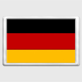 Магнит 45*70 с принтом Германия в Кировске, Пластик | Размер: 78*52 мм; Размер печати: 70*45 | germany | флаг
