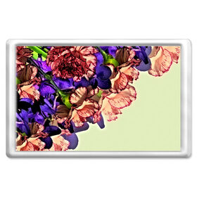 Магнит 45*70 с принтом Орхидеи в Кировске, Пластик | Размер: 78*52 мм; Размер печати: 70*45 | 3d | flower | весна | другие | красивые цветы | красные | лето | поле | полевой цветок | прикольные | природа | текстуры | цветочки | цветы