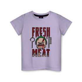 Детская футболка хлопок с принтом Dota 2 - Fresh Meat в Кировске, 100% хлопок | круглый вырез горловины, полуприлегающий силуэт, длина до линии бедер | dota | dota2 | game | online | дота | игра | крюк | онлайн | пудж | стратегия | хук