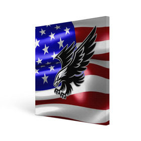 Холст квадратный с принтом Флаг США с орлом в Кировске, 100% ПВХ |  | usa | америка | белоголовый | герб | государство | доллар | дядя сэм | звездно полосатый флаг | лысый | нато | оон | орел | птица | свобода | символ | соединённые штаты америки | страна | сша | штат