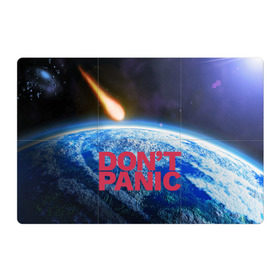 Магнитный плакат 3Х2 с принтом Без паники, метеорит в Кировске, Полимерный материал с магнитным слоем | 6 деталей размером 9*9 см | do not panic | dont panic | апокалипсис | без паники | взрыв | гибель | земля | классная | комета | конец света | космос | крутая | метеорит | не надо | прикол | прикольная надпись | ужас