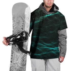Накидка на куртку 3D с принтом Звуковые волны в Кировске, 100% полиэстер |  | Тематика изображения на принте: 
