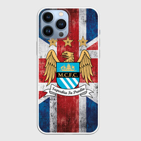 Чехол для iPhone 13 Pro Max с принтом Manchester city №1 в Кировске,  |  | 3d | manchester city | английская премьер лига | англия | апл | болельщикам | британия | игра | лондон | манчестер | манчестер сити | популярные | прикольные | футбол | футбольный клуб | эмблема