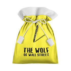 Подарочный 3D мешок с принтом Волк с Уолл Стрит в Кировске, 100% полиэстер | Размер: 29*39 см | the wolf of wall street | волк с уолл стрит | леонардо дикаприо | мартин скорсезе | продай мне эту ручку