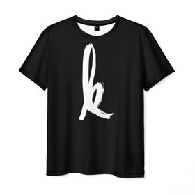 Мужская футболка 3D с принтом ki в Кировске, 100% полиэфир | прямой крой, круглый вырез горловины, длина до линии бедер | Тематика изображения на принте: kiiara | linkin park | киара | линкин парк