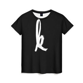 Женская футболка 3D с принтом ki в Кировске, 100% полиэфир ( синтетическое хлопкоподобное полотно) | прямой крой, круглый вырез горловины, длина до линии бедер | kiiara | linkin park | киара | линкин парк