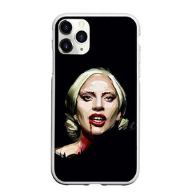 Чехол для iPhone 11 Pro матовый с принтом Леди Гага в Кировске, Силикон |  | Тематика изображения на принте: lady gaga | леди гага