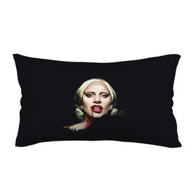 Подушка 3D антистресс с принтом Леди Гага в Кировске, наволочка — 100% полиэстер, наполнитель — вспененный полистирол | состоит из подушки и наволочки на молнии | lady gaga | леди гага