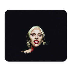Коврик прямоугольный с принтом Леди Гага в Кировске, натуральный каучук | размер 230 х 185 мм; запечатка лицевой стороны | Тематика изображения на принте: lady gaga | леди гага