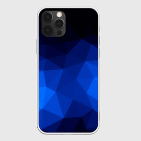 Чехол для iPhone 12 Pro Max с принтом Синие полигоны в Кировске, Силикон |  | абстракция | бумага | геометрия | грани | изгиб | линии | полигоны | полосы | постель | розовый | сочетания | текстура | треугольники
