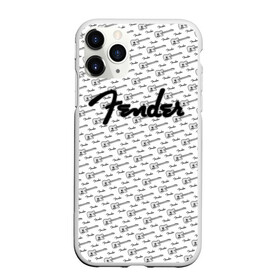 Чехол для iPhone 11 Pro матовый с принтом Fender в Кировске, Силикон |  | Тематика изображения на принте: fender | gibson | guitar | ibanez | music | rock | гитара | музыка | рок