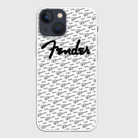 Чехол для iPhone 13 mini с принтом Fender в Кировске,  |  | fender | gibson | guitar | ibanez | music | rock | гитара | музыка | рок