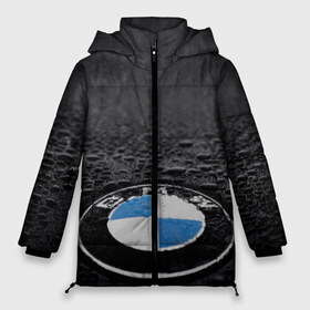 Женская зимняя куртка 3D с принтом BMW в Кировске, верх — 100% полиэстер; подкладка — 100% полиэстер; утеплитель — 100% полиэстер | длина ниже бедра, силуэт Оверсайз. Есть воротник-стойка, отстегивающийся капюшон и ветрозащитная планка. 

Боковые карманы с листочкой на кнопках и внутренний карман на молнии | bmw | x3 x4 x5 x6 x7 x8 | авто | автомобиль | блатная | бмв | бумер | бэха | иномарка | концерн | красивая | крутая | марка немецкая | машина | пацанский таз | прикольная | тачила | тачка