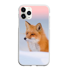 Чехол для iPhone 11 Pro матовый с принтом Morning в Кировске, Силикон |  | fox | red | лиса | лисенок | рыжая