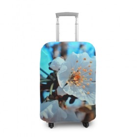 Чехол для чемодана 3D с принтом Весна в Кировске, 86% полиэфир, 14% спандекс | двустороннее нанесение принта, прорези для ручек и колес | 3d | flower | весна | другие | красивые цветы | красные | лето | поле | полевой цветок | прикольные | природа | текстуры | цветочки | цветы