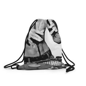 Рюкзак-мешок 3D с принтом Брюс Ли Dj в Кировске, 100% полиэстер | плотность ткани — 200 г/м2, размер — 35 х 45 см; лямки — толстые шнурки, застежка на шнуровке, без карманов и подкладки | брюс ли dj