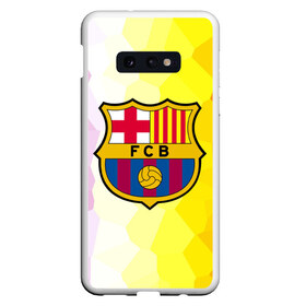 Чехол для Samsung S10E с принтом FCB в Кировске, Силикон | Область печати: задняя сторона чехла, без боковых панелей | fc barcelona | fcb | барса | барселона | болельщики | фанаты | футбол | футбольный клуб