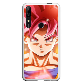 Чехол для Honor P Smart Z с принтом Dragon ball super goku в Кировске, Силикон | Область печати: задняя сторона чехла, без боковых панелей | dragon ball | super goku