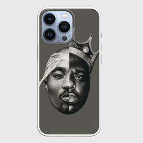 Чехол для iPhone 13 Pro с принтом Короли хип хопа в Кировске,  |  | 2pac | 2пак | big notorious | биг | биги | годнота | корна | музыка | песня | реп | рифма | тупак | хип | хип хоп | хоп