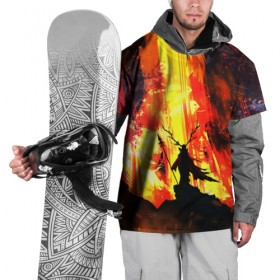 Накидка на куртку 3D с принтом Колдун в Кировске, 100% полиэстер |  | Тематика изображения на принте: волшебник | вулкан | горы | камни | копьё | лава | огонь | пламя | рога | фантастика | шаман