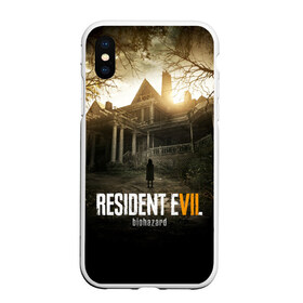 Чехол для iPhone XS Max матовый с принтом Resident Evil в Кировске, Силикон | Область печати: задняя сторона чехла, без боковых панелей | horror | jovovich | milla | zombie | вирус | зло | зомби | йовович | милла | обитель | ужас