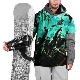 Накидка на куртку 3D с принтом Dead Island в Кировске, 100% полиэстер |  | зомби | мертвый остров
