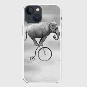 Чехол для iPhone 13 mini с принтом Hipster Bike в Кировске,  |  | elephant | hipster | индия | йога | слон | хипстер