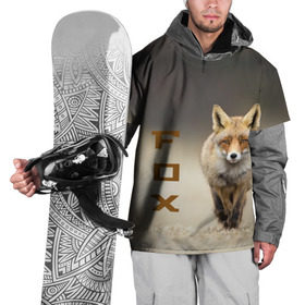 Накидка на куртку 3D с принтом Рыжий лис (fox) в Кировске, 100% полиэстер |  | Тематика изображения на принте: fox | животное | зверь | красивая | лес | лис | лиса | лисенок | лисица | лисичка | мех | патрикеевна | песец | плутовка | прикольная | природа | рыжая | рыжий цвет | сказка | хвост | хитрая | хищник