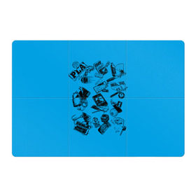 Магнитный плакат 3Х2 с принтом Тренд в Кировске, Полимерный материал с магнитным слоем | 6 деталей размером 9*9 см | диск | зажигалка | карточка | крутая картинка | металлика | плэйбой | ручка | тренд | тролль