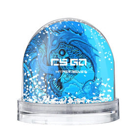 Снежный шар с принтом CS GO:Hyper beast(cold style) в Кировске, Пластик | Изображение внутри шара печатается на глянцевой фотобумаге с двух сторон | hyper beast | кс го | скоростной зверь