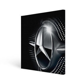 Холст квадратный с принтом Mercedes-Benz в Кировске, 100% ПВХ |  | Тематика изображения на принте: car | germany | logo | make | mercedes benz | автомобиль | германия | логотип | марка | мерседес бенц
