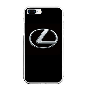 Чехол для iPhone 7Plus/8 Plus матовый с принтом Lexus в Кировске, Силикон | Область печати: задняя сторона чехла, без боковых панелей | brand | car | japan | lexus | logo | toyota motor | автомобиль | лексус | логотип | марка | япония