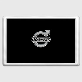 Магнит 45*70 с принтом Volvo в Кировске, Пластик | Размер: 78*52 мм; Размер печати: 70*45 | brand | car | logo | sweden | volvo | автомобиль | вольво | логотип | марка | швеция