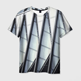 Мужская футболка 3D с принтом Geometry в Кировске, 100% полиэфир | прямой крой, круглый вырез горловины, длина до линии бедер | 