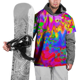 Накидка на куртку 3D с принтом Разноцвет в Кировске, 100% полиэстер |  | Тематика изображения на принте: 