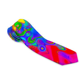Галстук 3D с принтом Разноцвет в Кировске, 100% полиэстер | Длина 148 см; Плотность 150-180 г/м2 | Тематика изображения на принте: 