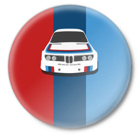 Значок с принтом Colors в Кировске,  металл | круглая форма, металлическая застежка в виде булавки | auto | bmw | авто | бмв | машина