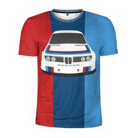 Мужская футболка 3D спортивная с принтом Colors в Кировске, 100% полиэстер с улучшенными характеристиками | приталенный силуэт, круглая горловина, широкие плечи, сужается к линии бедра | auto | bmw | авто | бмв | машина