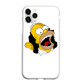 Чехол для iPhone 11 Pro матовый с принтом The Simpsons в Кировске, Силикон |  | Тематика изображения на принте: гомер | крик | симпсоны | спрингфилд