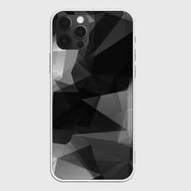 Чехол для iPhone 12 Pro Max с принтом Camo - Black & White (Чёрно-белый камуфляж) в Кировске, Силикон |  | 0x000000123 | camo | камуфляж | чёрно белый