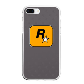 Чехол для iPhone 7Plus/8 Plus матовый с принтом Rockstar Games в Кировске, Силикон | Область печати: задняя сторона чехла, без боковых панелей | carl johnson | grand theft auto | gta | los santos | sa | san andreas | гта