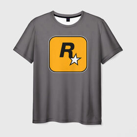 Мужская футболка 3D с принтом Rockstar Games в Кировске, 100% полиэфир | прямой крой, круглый вырез горловины, длина до линии бедер | carl johnson | grand theft auto | gta | los santos | sa | san andreas | гта