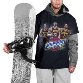 Накидка на куртку 3D с принтом NBA: Cleveland Cavaliers в Кировске, 100% полиэстер |  | nba