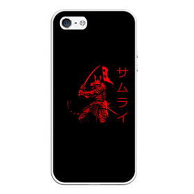 Чехол для iPhone 5/5S матовый с принтом Японские иероглифы - самурай в Кировске, Силикон | Область печати: задняя сторона чехла, без боковых панелей | азия | воин | катана | меч | сегун | сэнсэй | харакири | честь | японец | япония